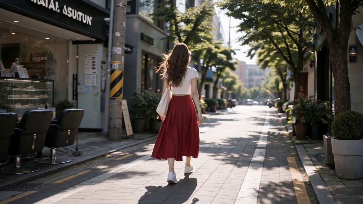 Japanese Woman Hair Salon Routine