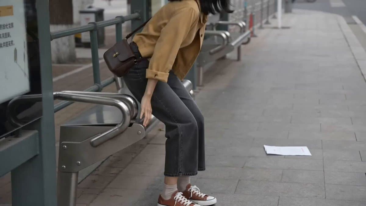 Bus Stop Flyer Mishap