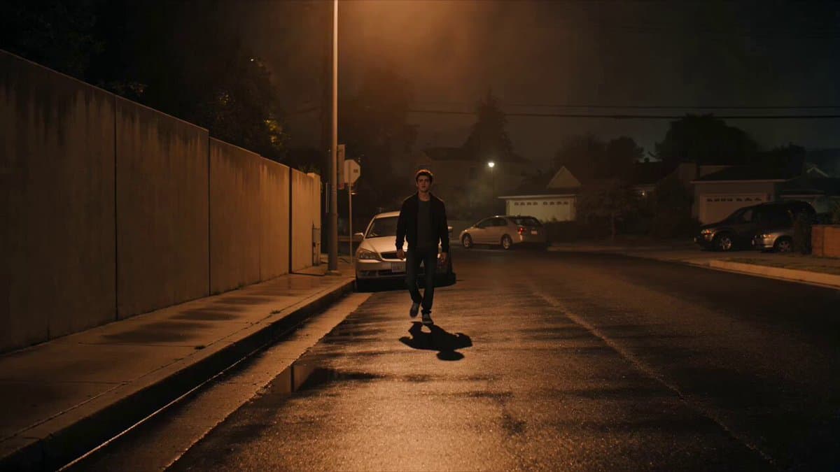 Cinematic Shadow Horror Scene