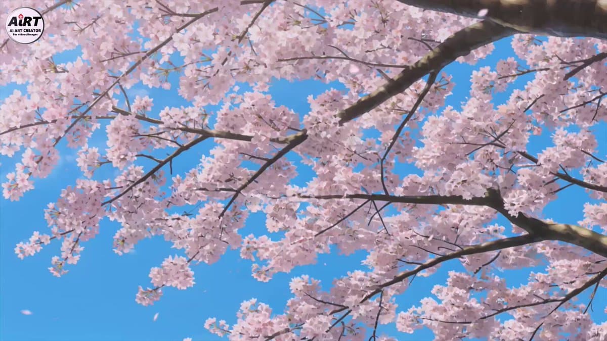Sakura Tree Character Encounter