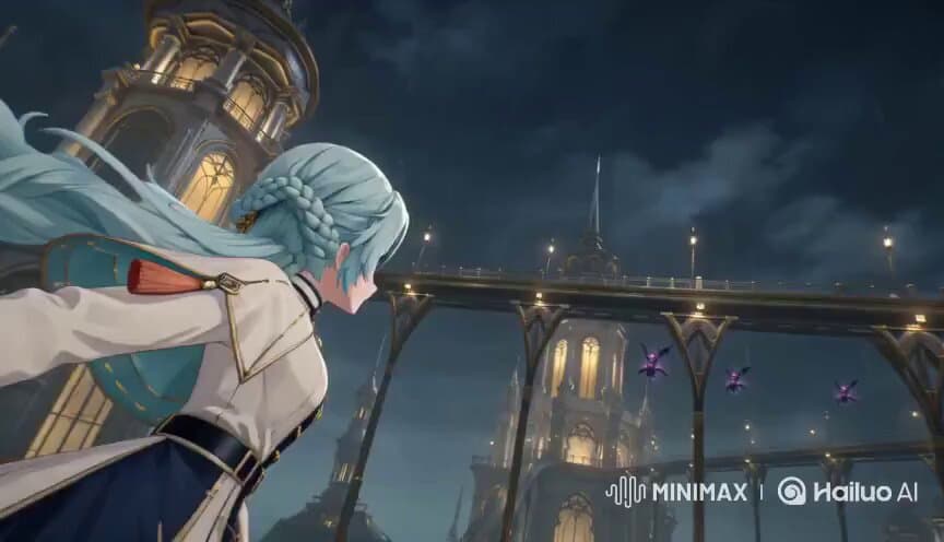 Floating Magic City Aerial Combat