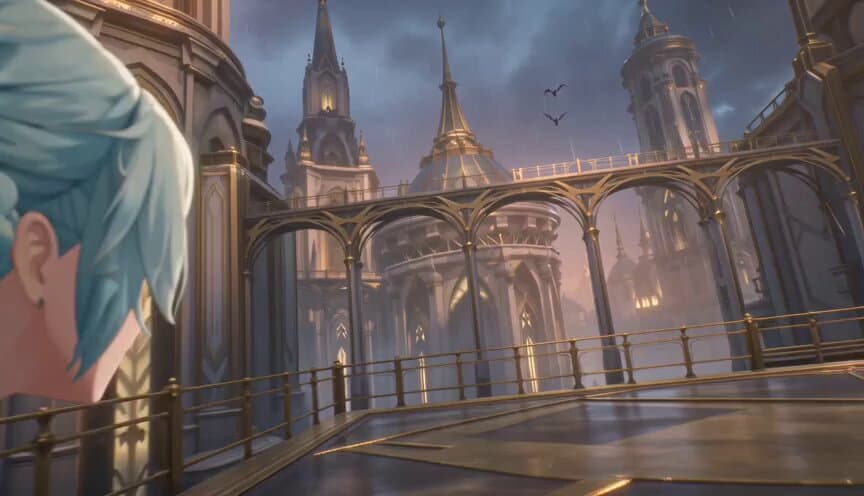 Magical City Aerial Axe Combat