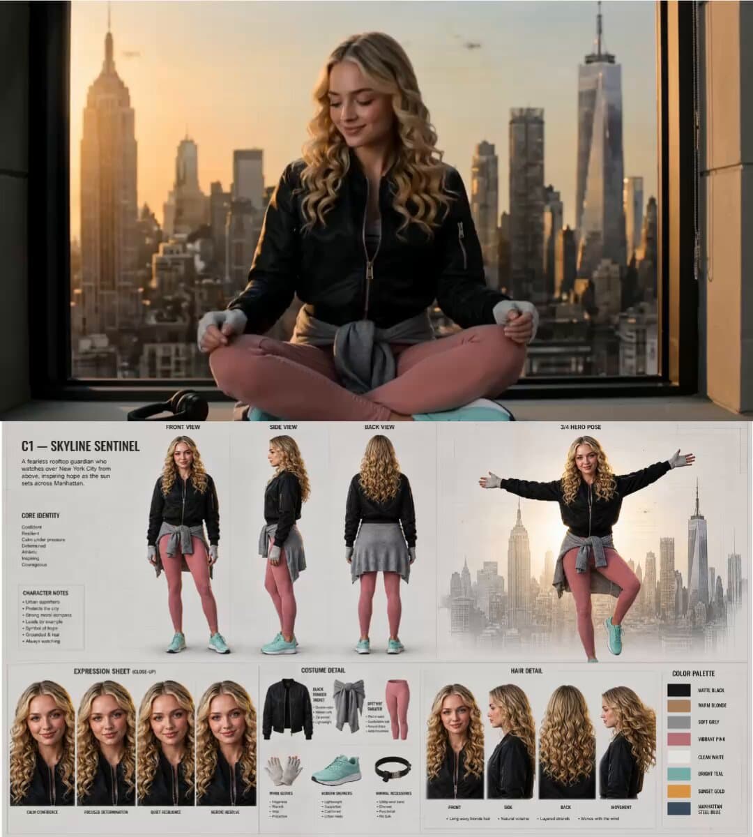 Modern Street-Style Spider-Woman Transformation