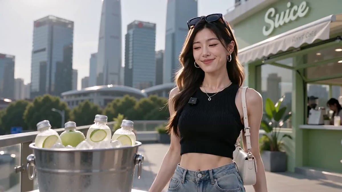 Luxury Fresh Apple Juice Video Campaign