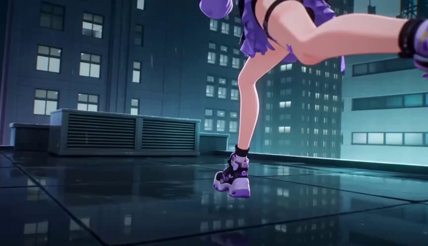 Futuristic City Parkour Animation