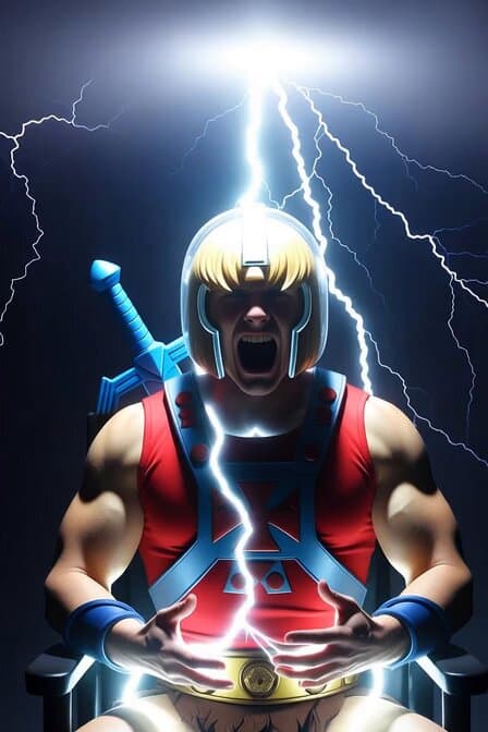 He-Man Lightning Transformation Video