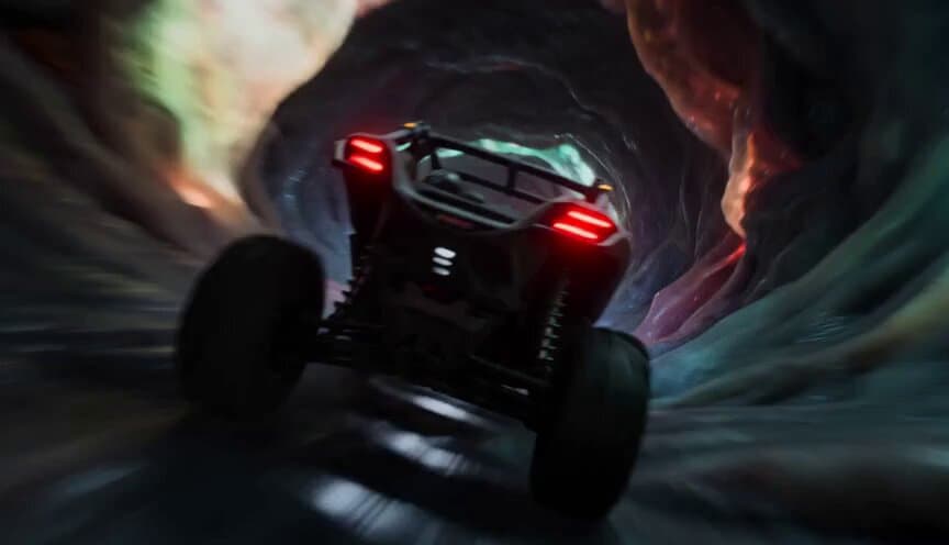 Sci-Fi Alien Tunnel Rover Chase