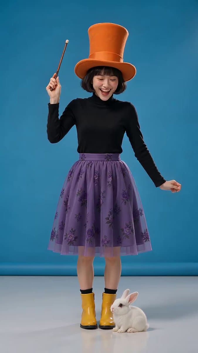 Surrealist Studio Portrait Performance