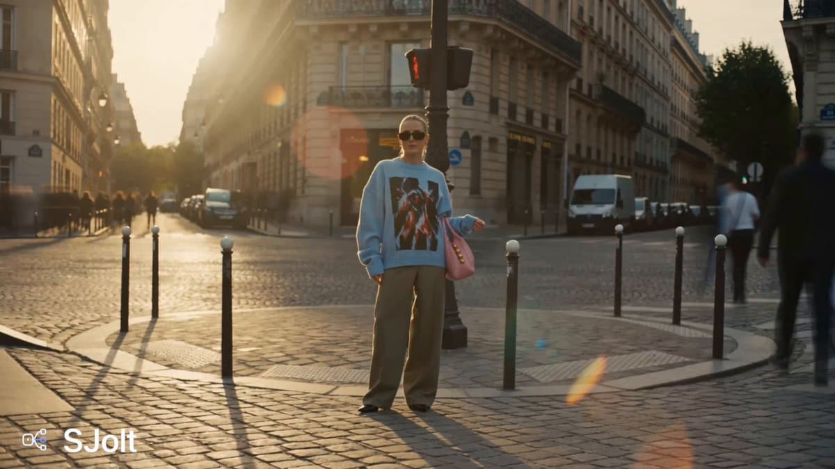 Parisian Fashion Campaign Streetwear Editorial