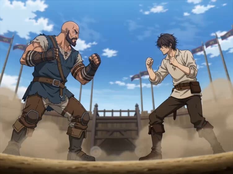 Comical Martial Arts Punch Scene
