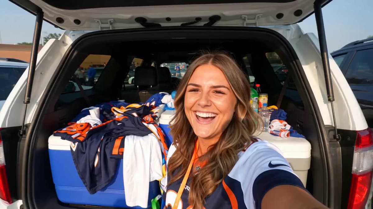 Smartphone Tailgate Party Montage