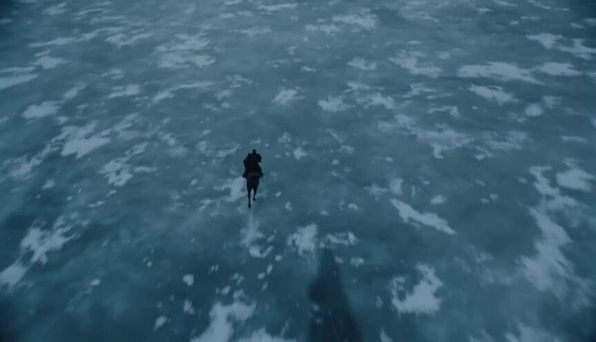 Frozen Dragon Lake Escape