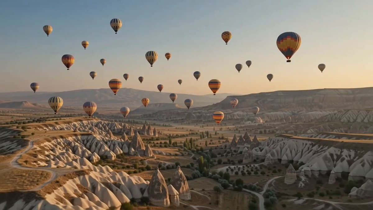 Hot-Air Balloon Travel Vlog