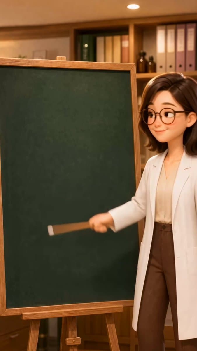 Teacher Japanese Chalkboard Writing Animation