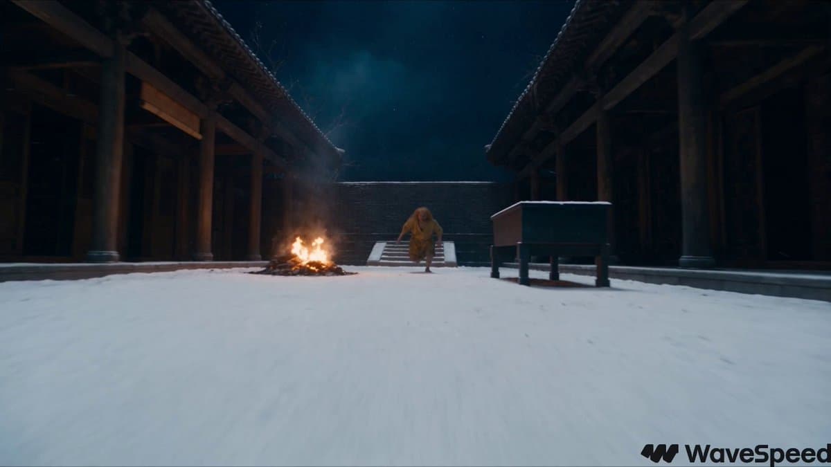 Snowy Night Xianxia Combat Sequence