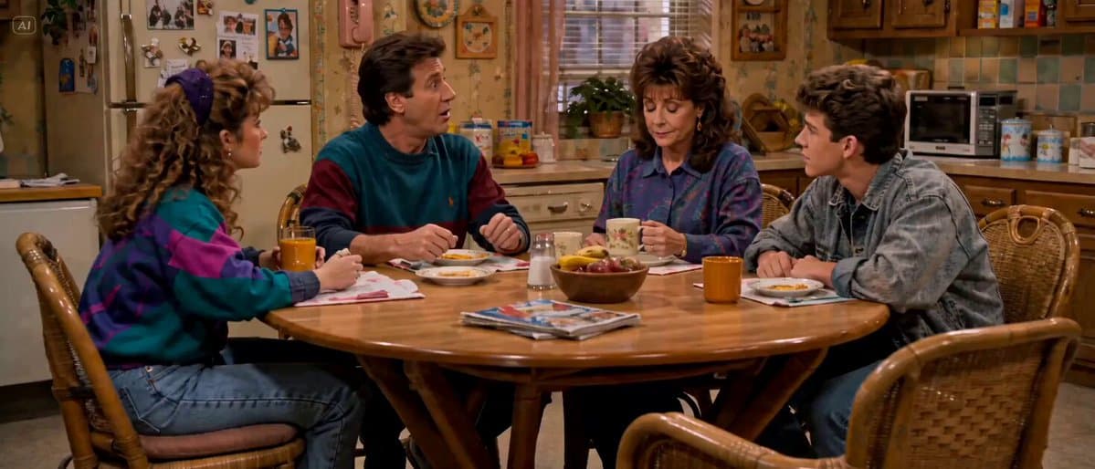 Sitcom Kitchen Empty Milk