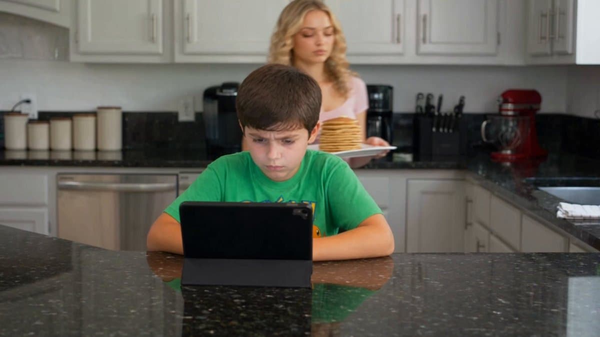 Cinematic Mother-Son Kitchen Comedy
