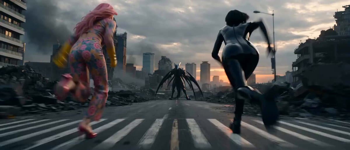 Post-Apocalyptic Superhero Battle Sequence