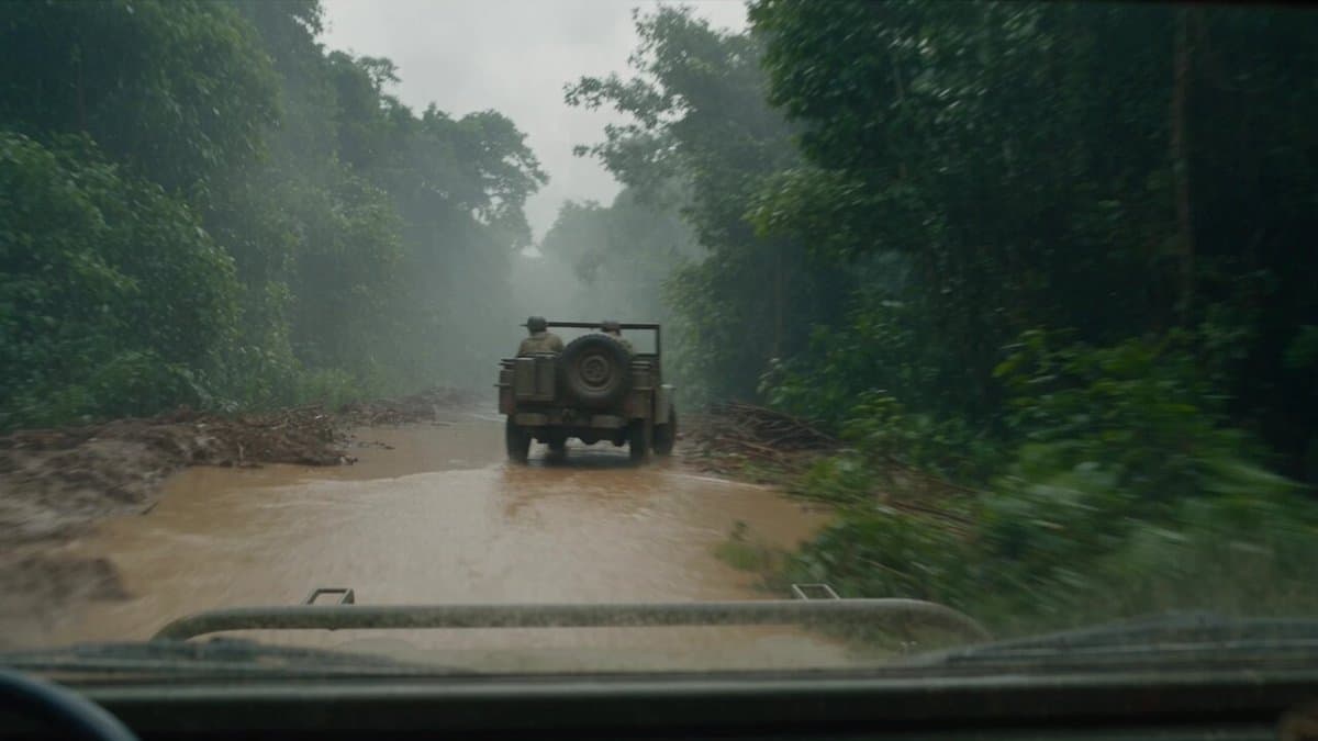 T-Rex Dashcam Jungle Attack