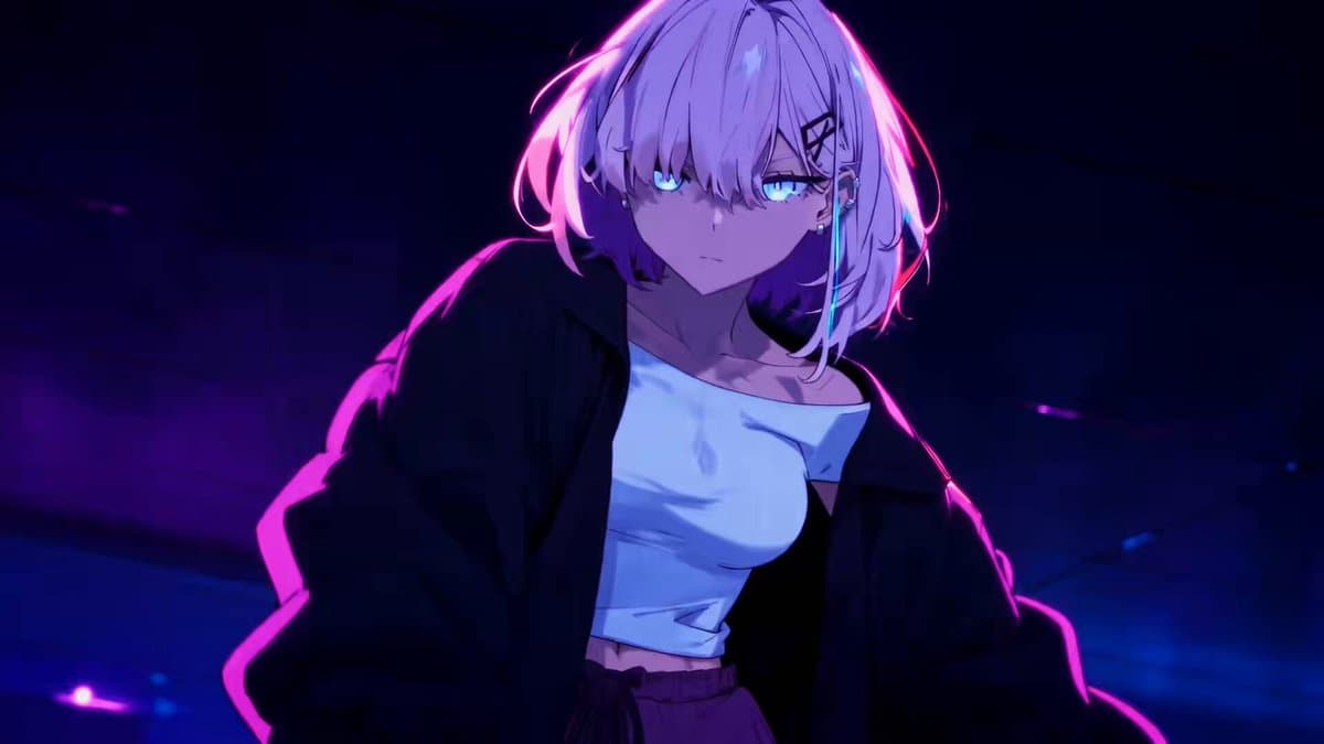 Energetic EDM Dance with Dynamic Camera