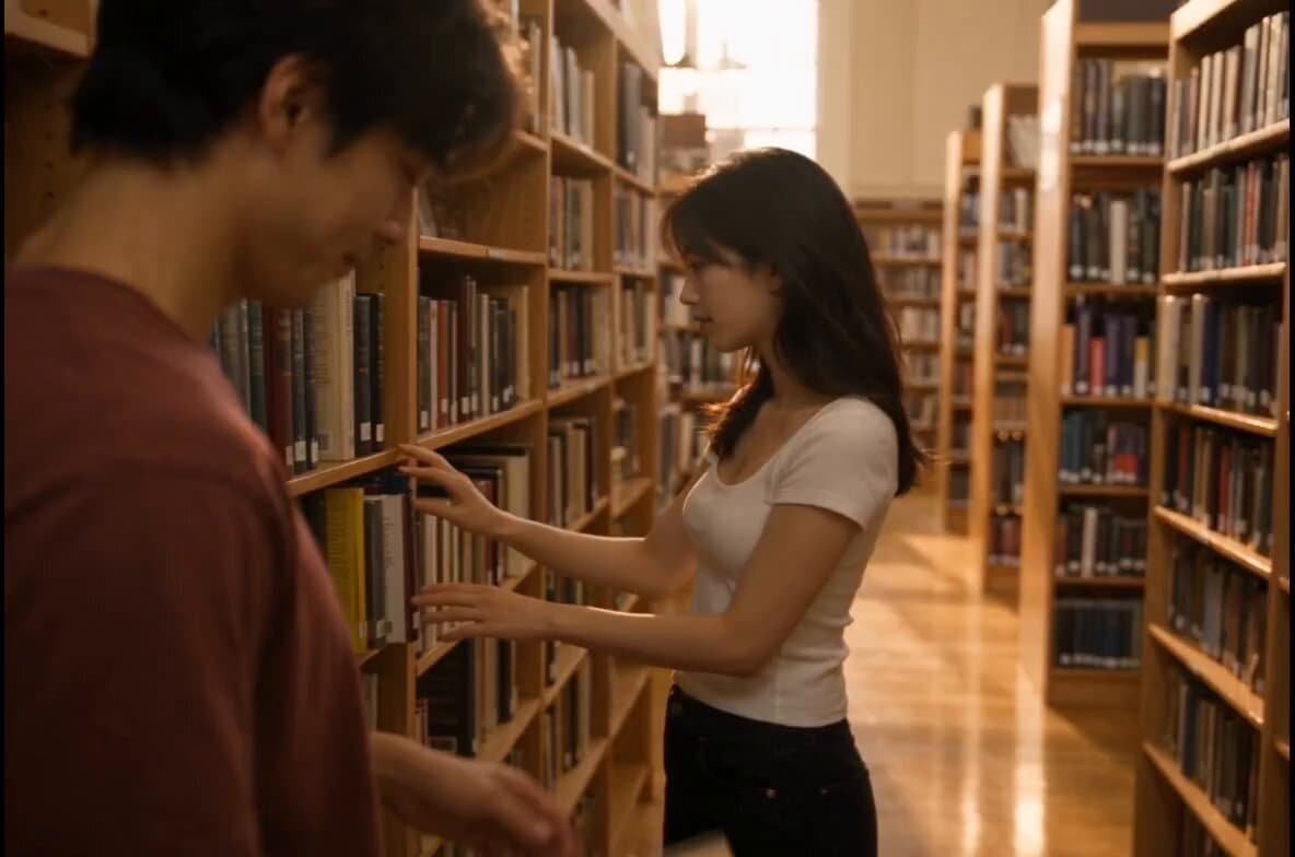 Bookstore Slice-of-Life Encounter