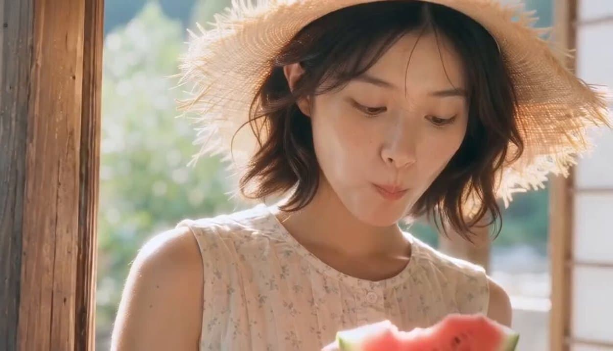 Summer Countryside Korean Woman Video