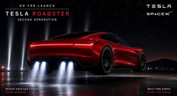 Tesla Roadster Launch Cinematic Video