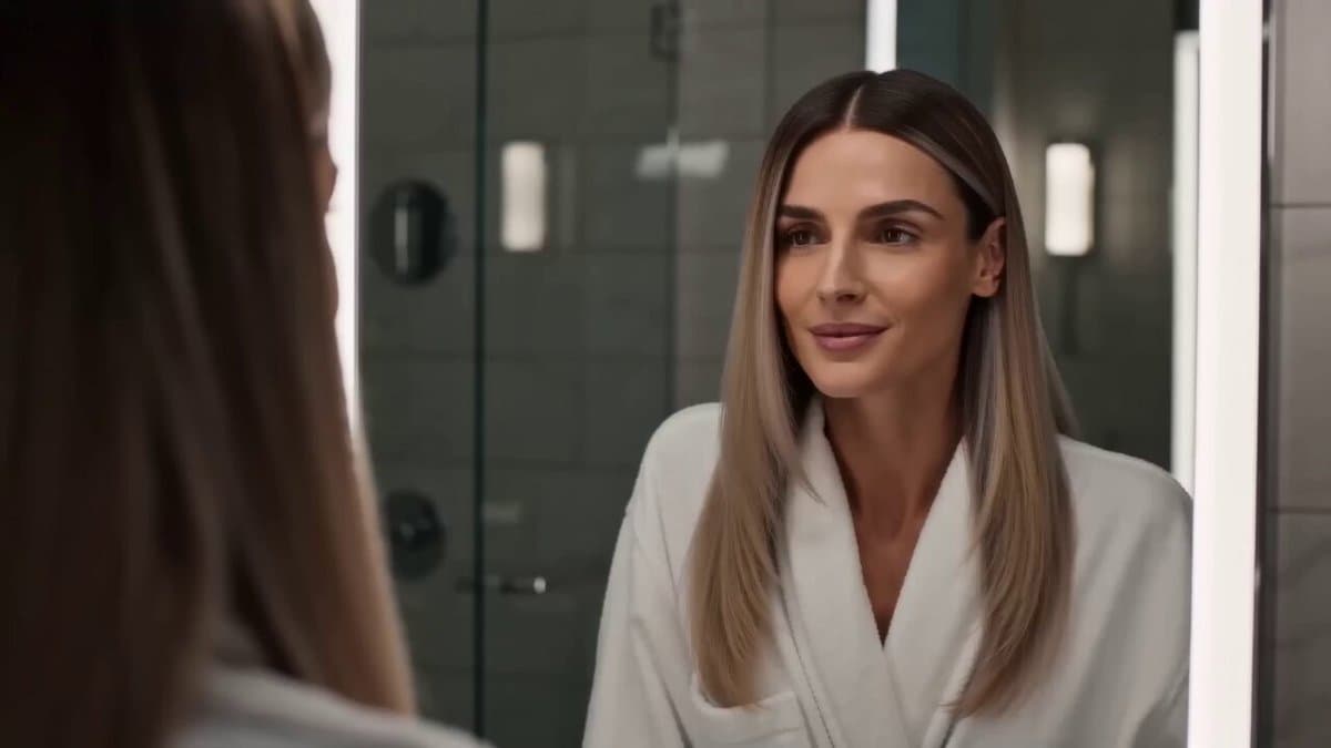 Premium Hair Color Beauty Commercial