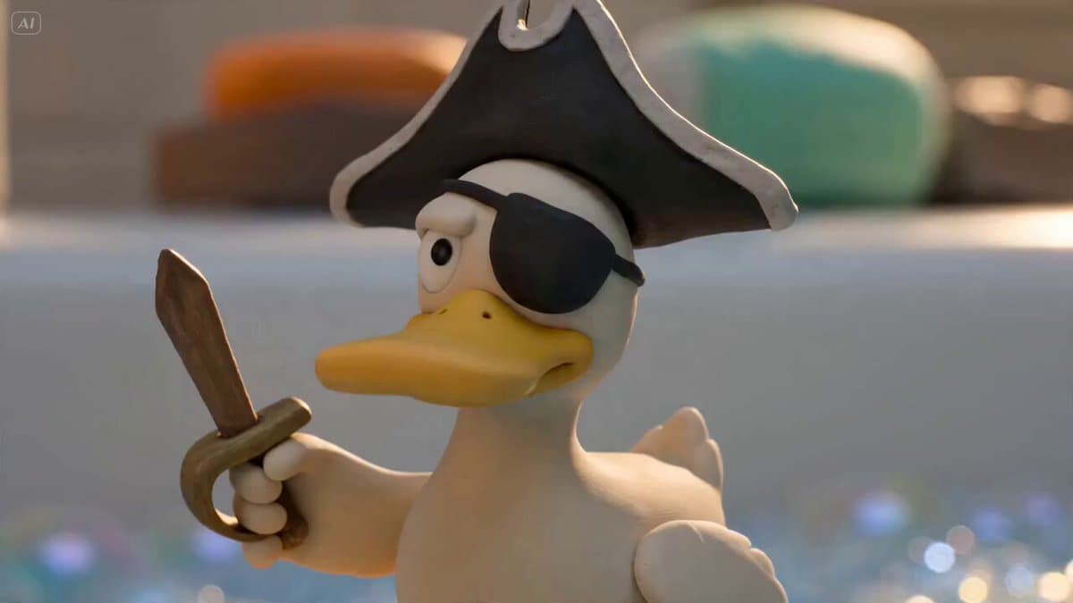 Clay-Style Pirate Duck Adventure