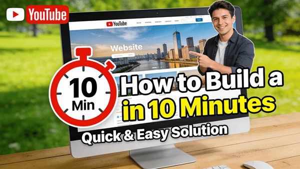 Website Building Tutorial Thumbnail