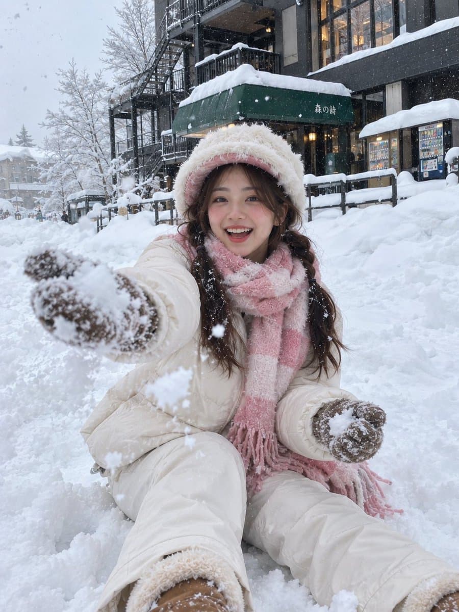 Winter Travel Portrait Prompt
