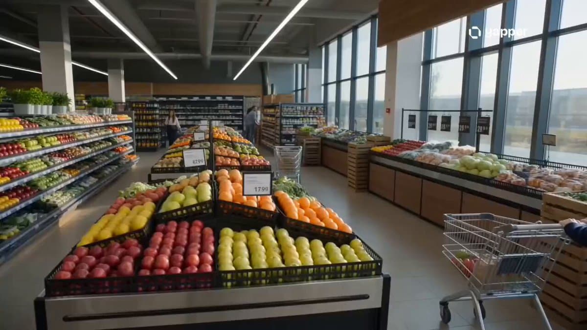 Cinematic Grocery Store Sequence