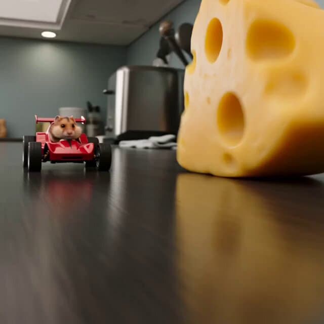 Hamster Cheese Pursuit
