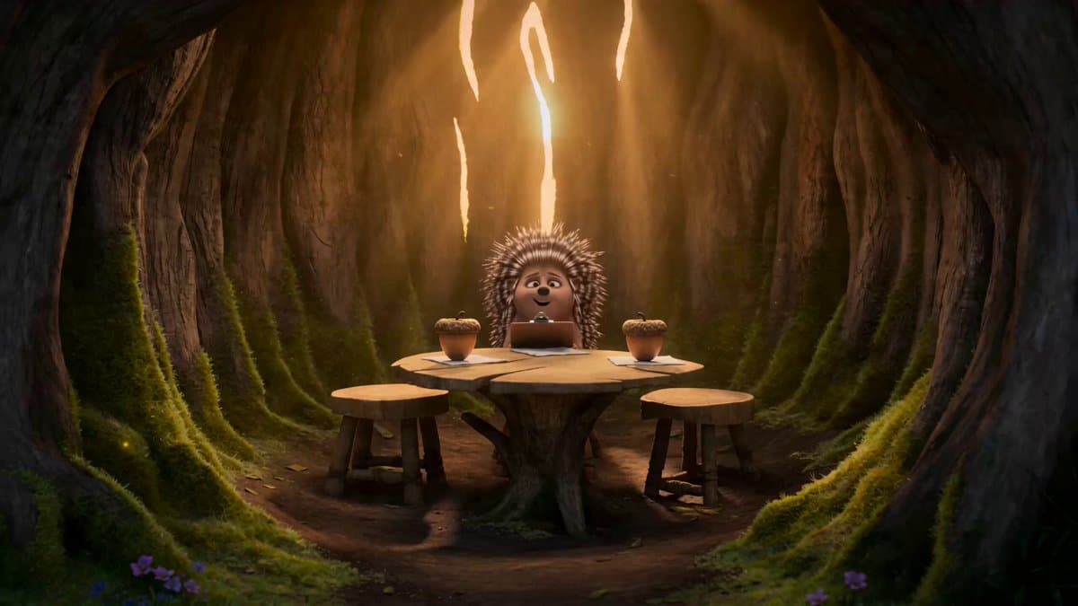 Heartwarming Woodland Comedy Video Prompt