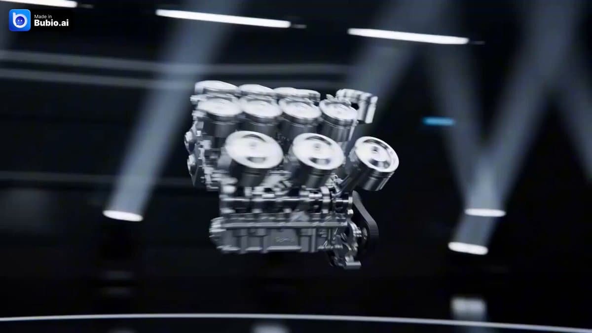 Futuristic Lamborghini Assembly Commercial Prompt