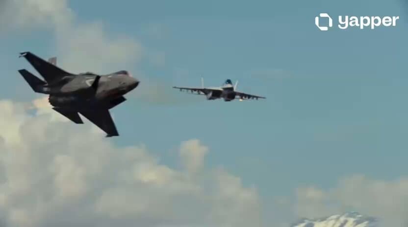 Top Gun Maverick F-35 Dogfight