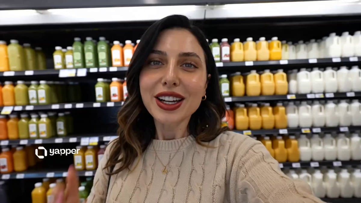 UGC Aesthetic Grocery Shopping