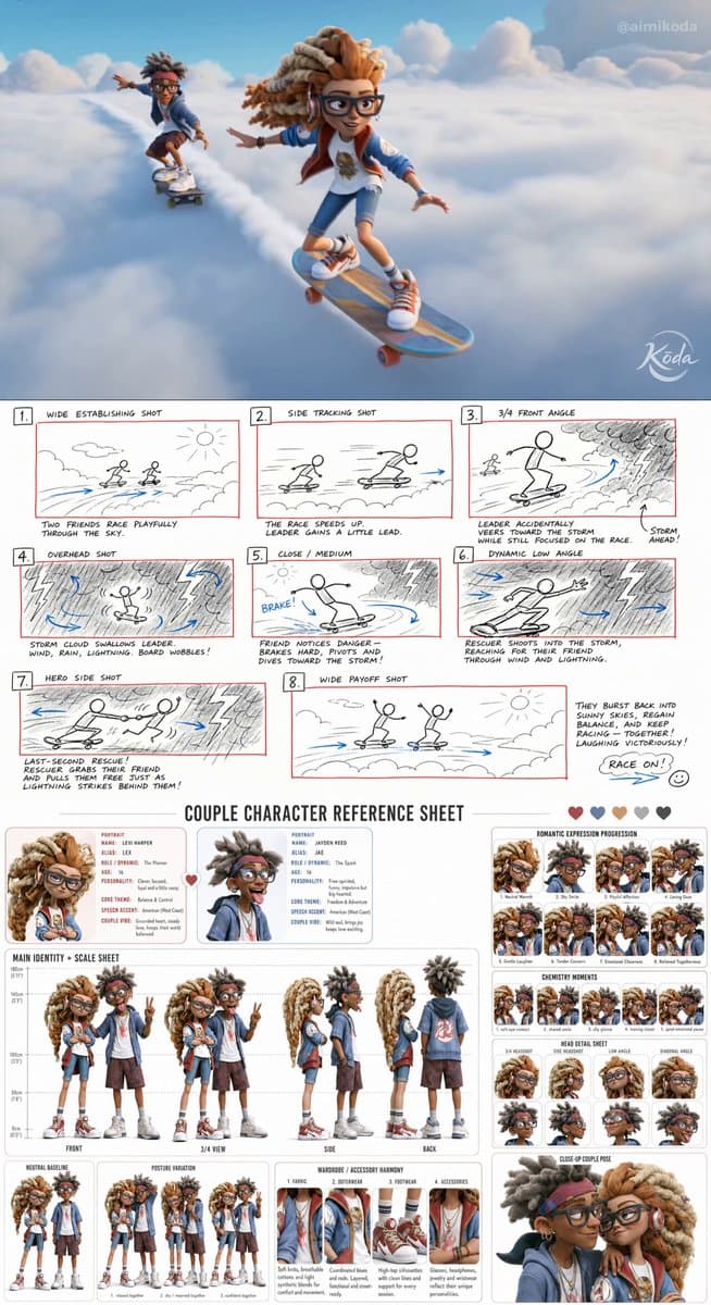 Stylized 3D Animation Adventure