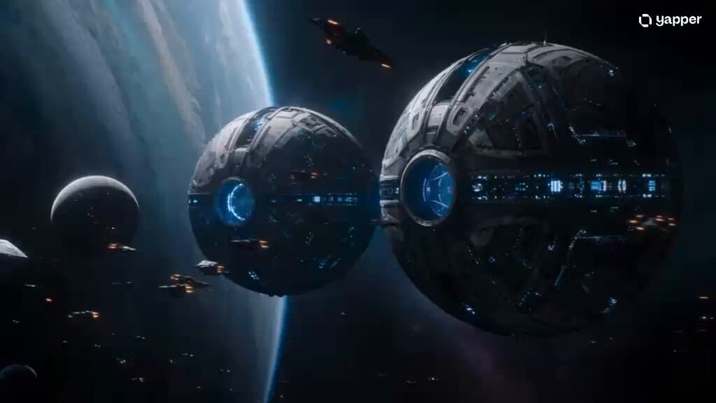 Deep Space Zero-G Warrior Combat
