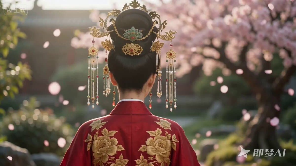 Chinese Hanfu Character Video Prompt for Seedance 2.0