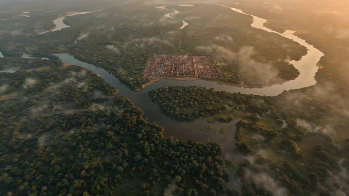 Ancient Indian Kingdom FPV Flyover