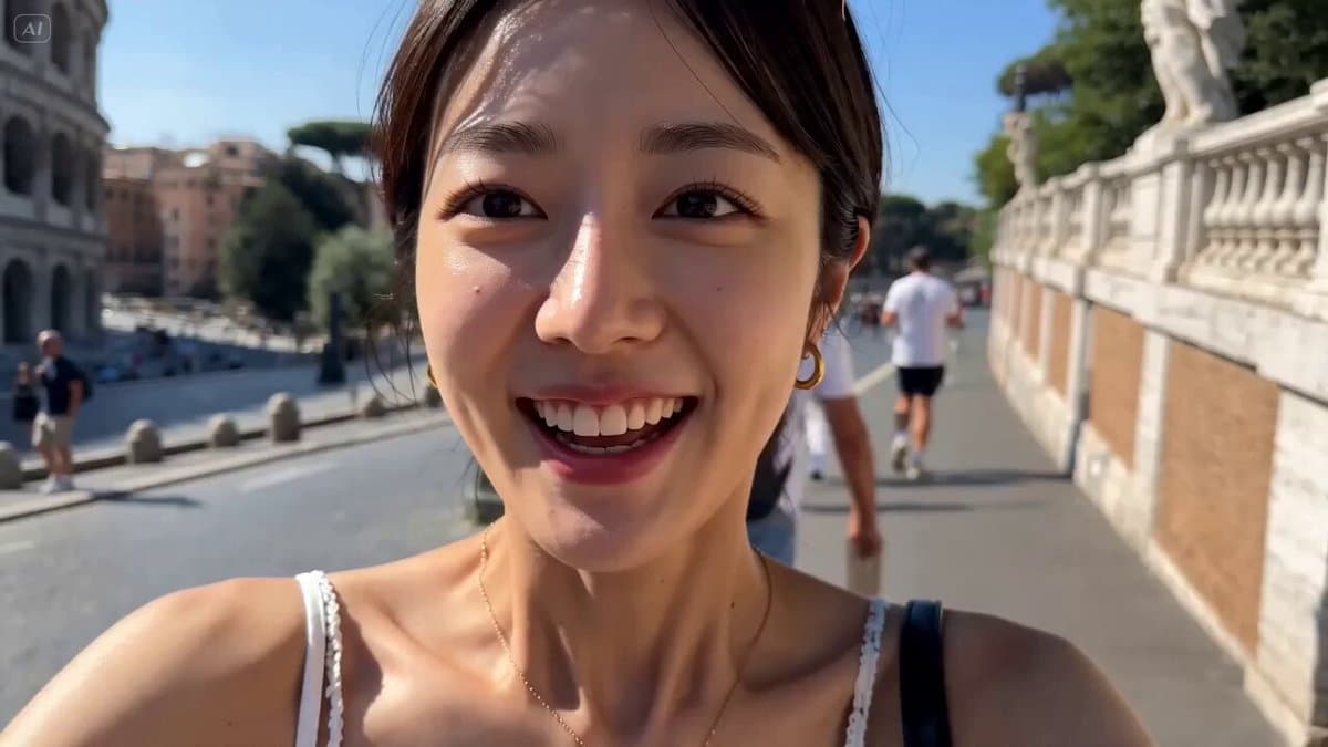 Rome Travel Vlog Video Script