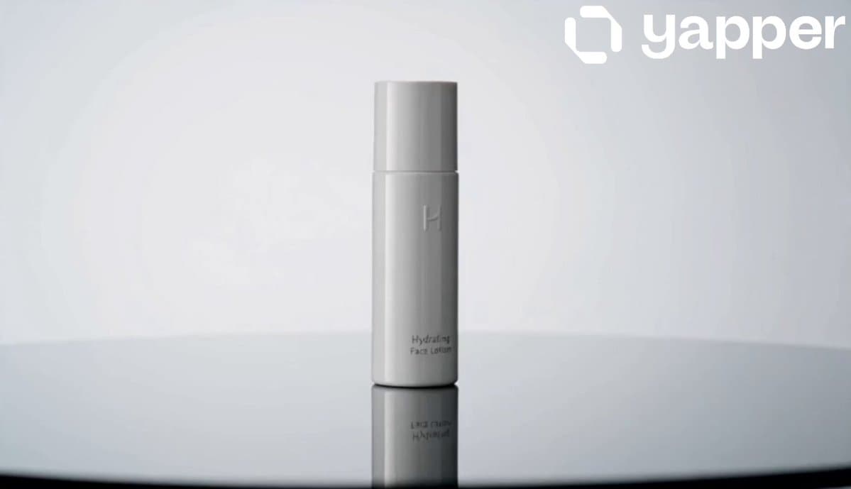Luxury Skincare Product Commercial