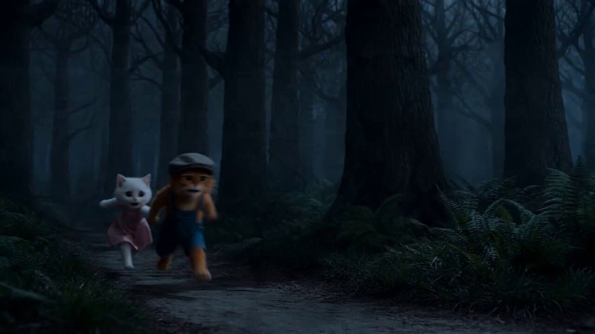 Cat Master Fairy Tale Thriller Video Prompt