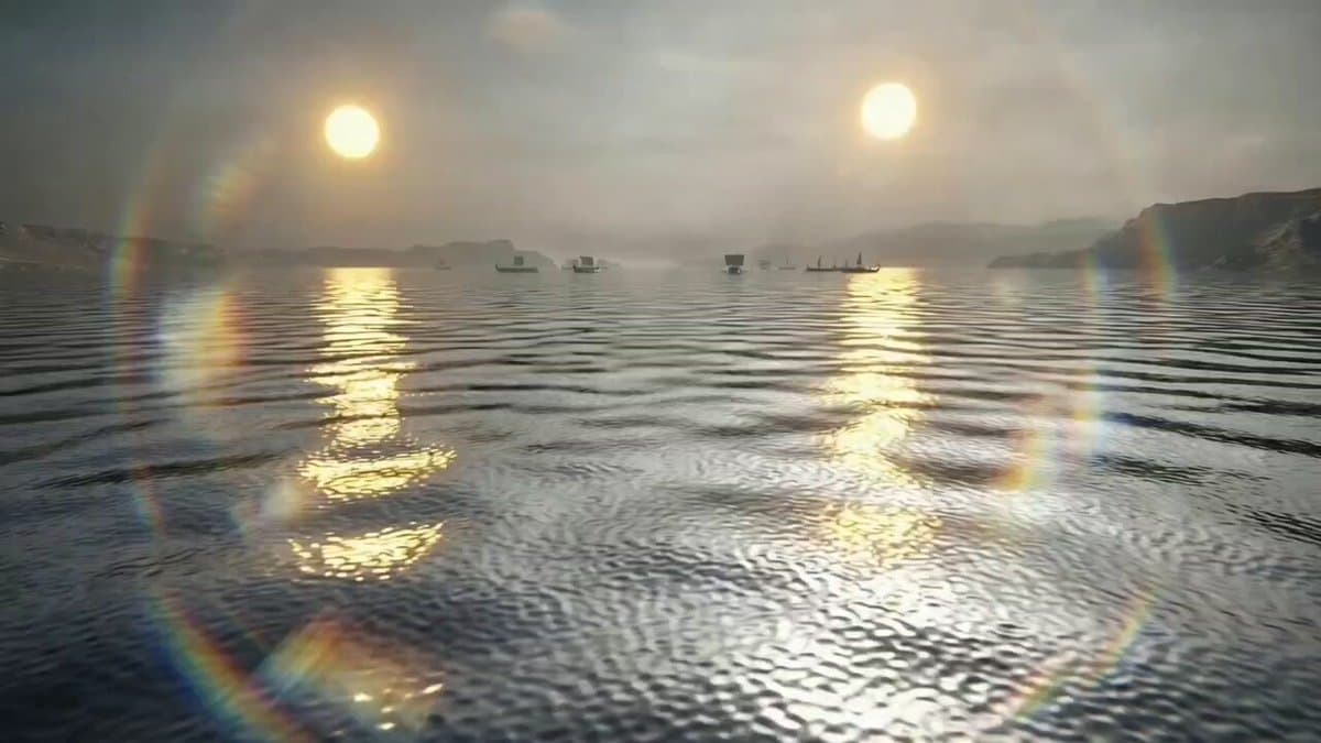 Battle of Salamis Surrealist Sequence