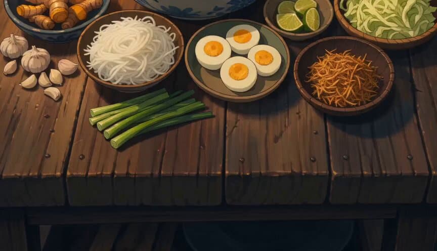 Traditional Indonesian Cooking Animation