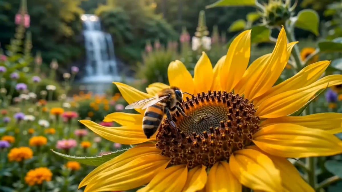Cinematic Honeybee Nectar Collection