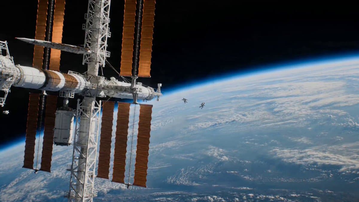 Astronaut Spacewalk Sci-Fi Drama