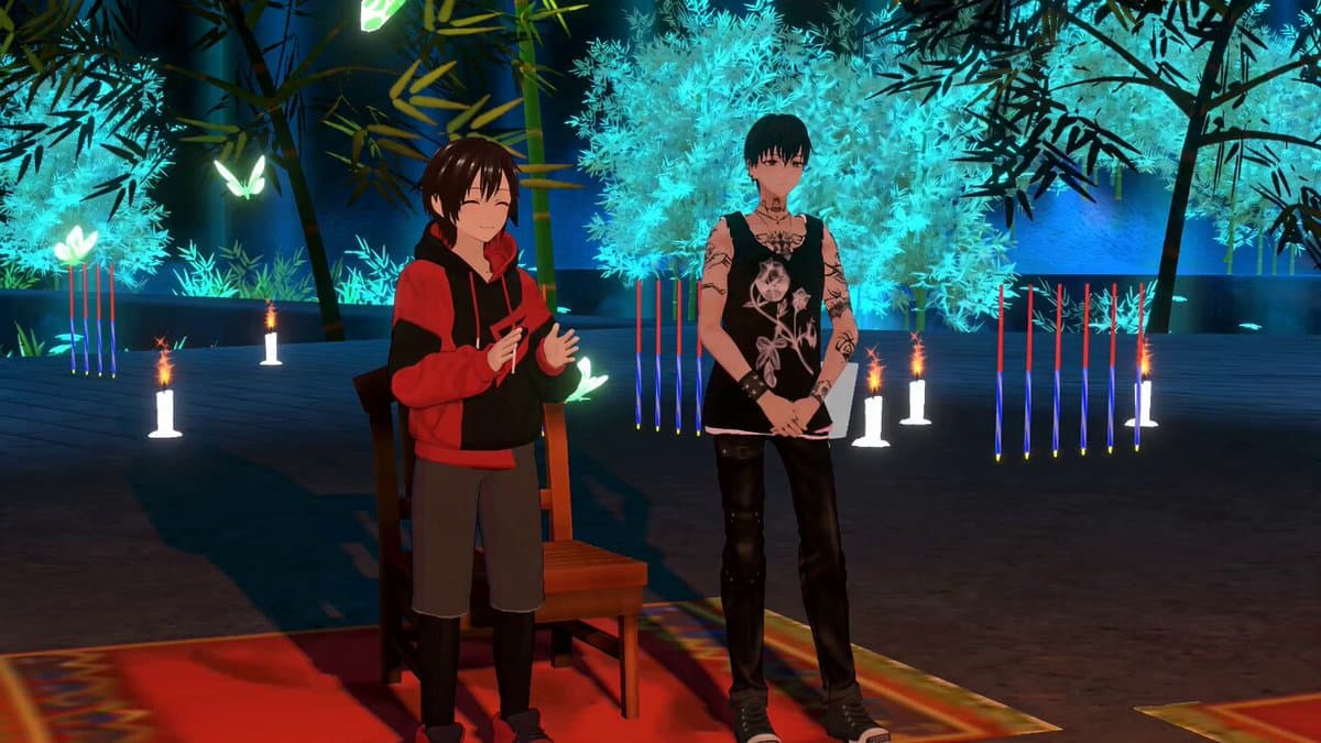 Dramatic Poetry Reading Handshake
