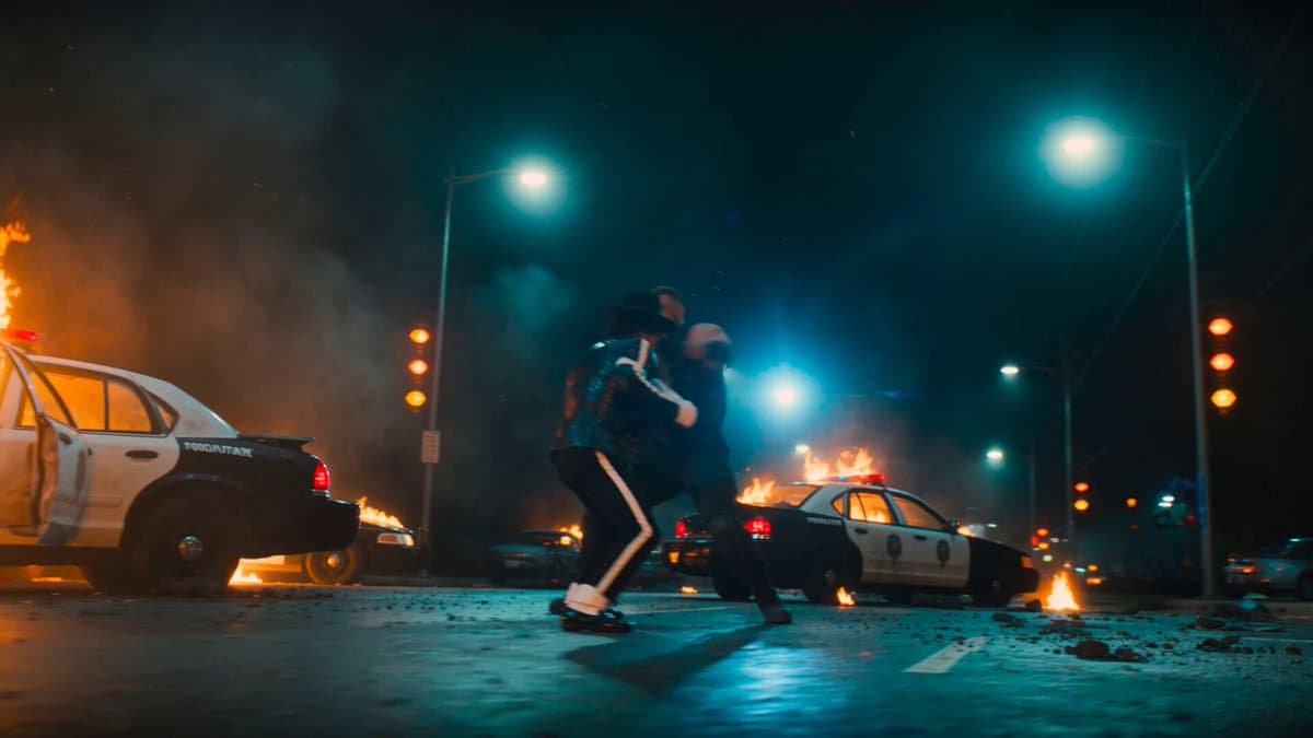 Michael Jackson Action Sequence